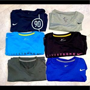 Nike Drifit shirts (Lot of 6 shirts)